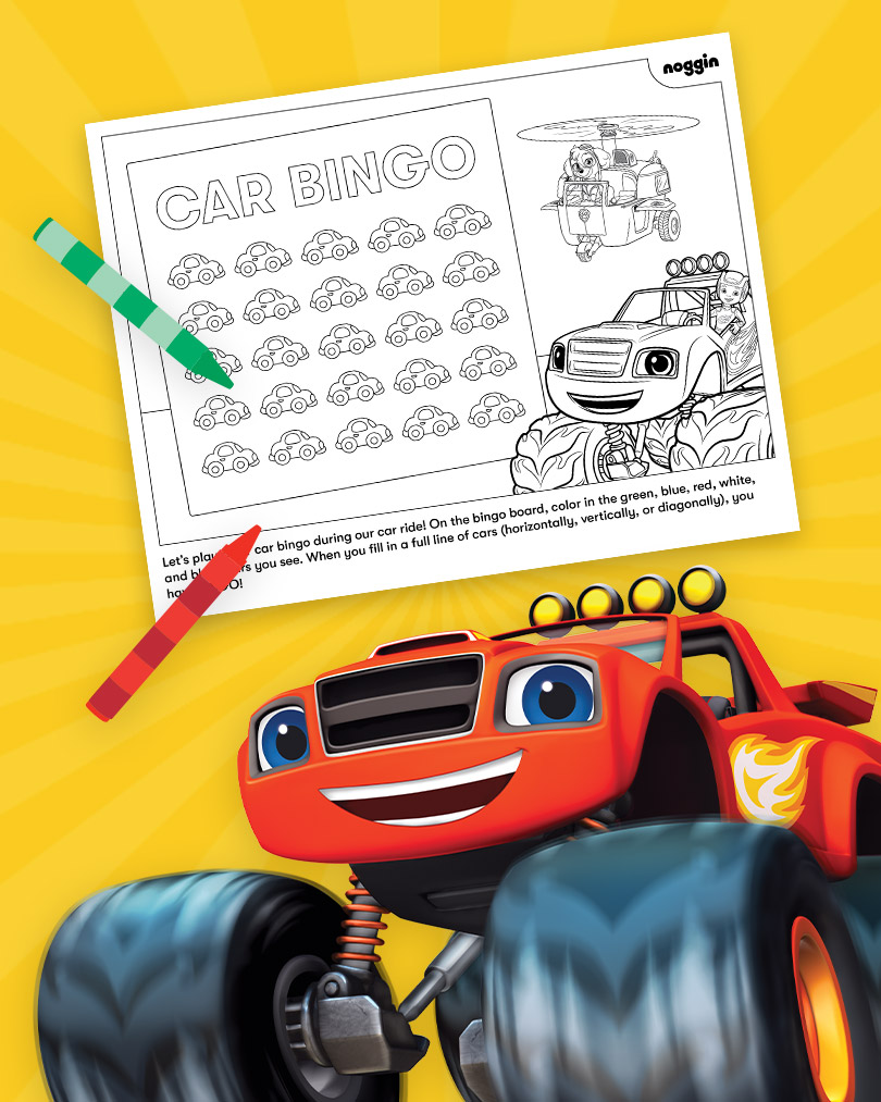 Blaze Car Bingo Thumbnail