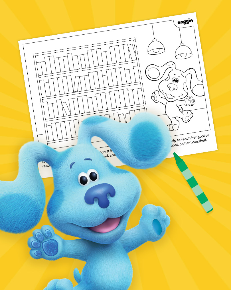Blue's Clues & You Noggin Activity Sheets Thumbnail