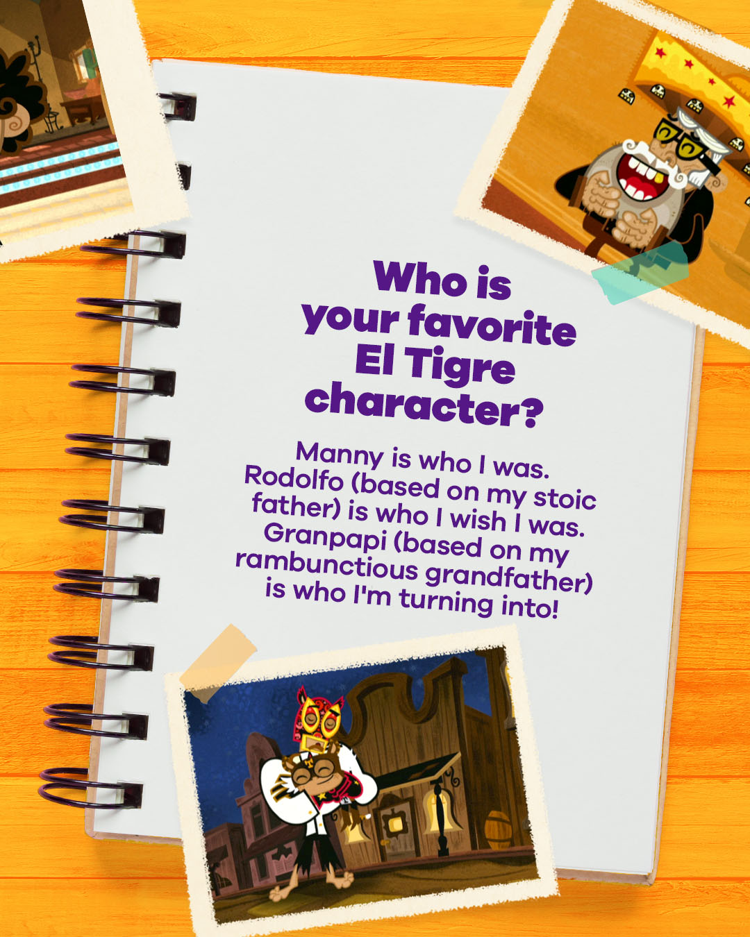 who is your favorite el Tigre character image